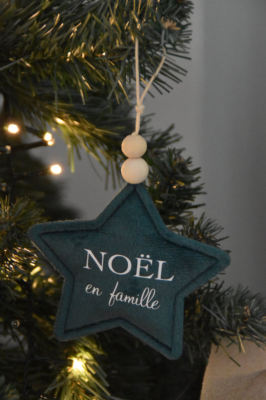 Etoiles "Noël en famille"