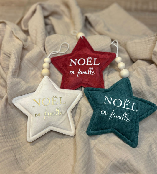 Etoiles "Noël en famille"